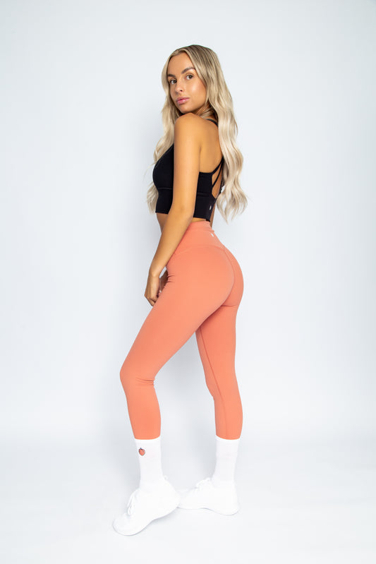 Peach Scrunch Tights, Norway's Biggest & Best Selection